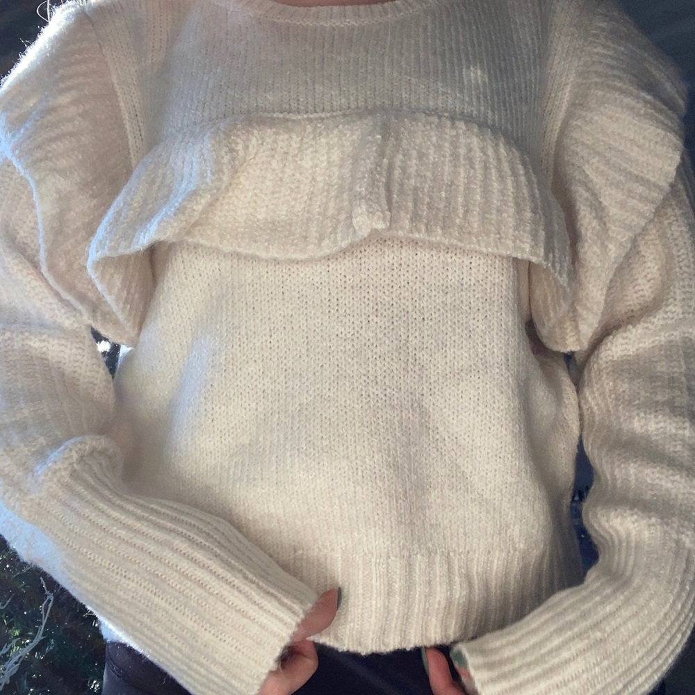 Ruffle Sweater
